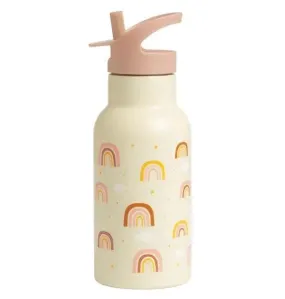 Stainless steel drink bottle - Rainbows