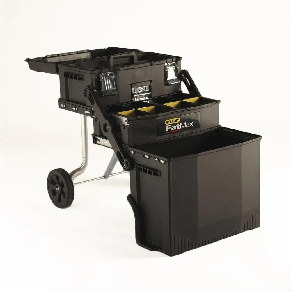 Stanley 020800R FatMax 4-in1 Telescopic Mobile Work Station for Tools and Parts