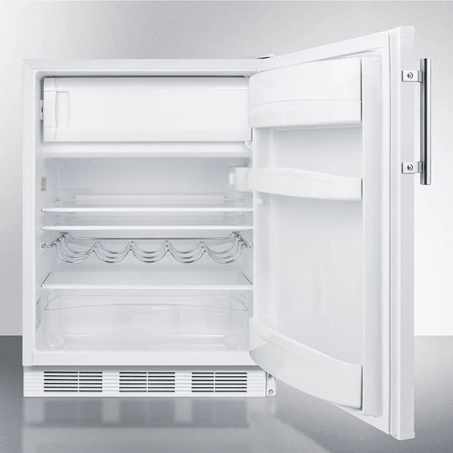 Summit 24" Wide Built-In Refrigerator-Freezer ADA Compliant - CT661WBIADA