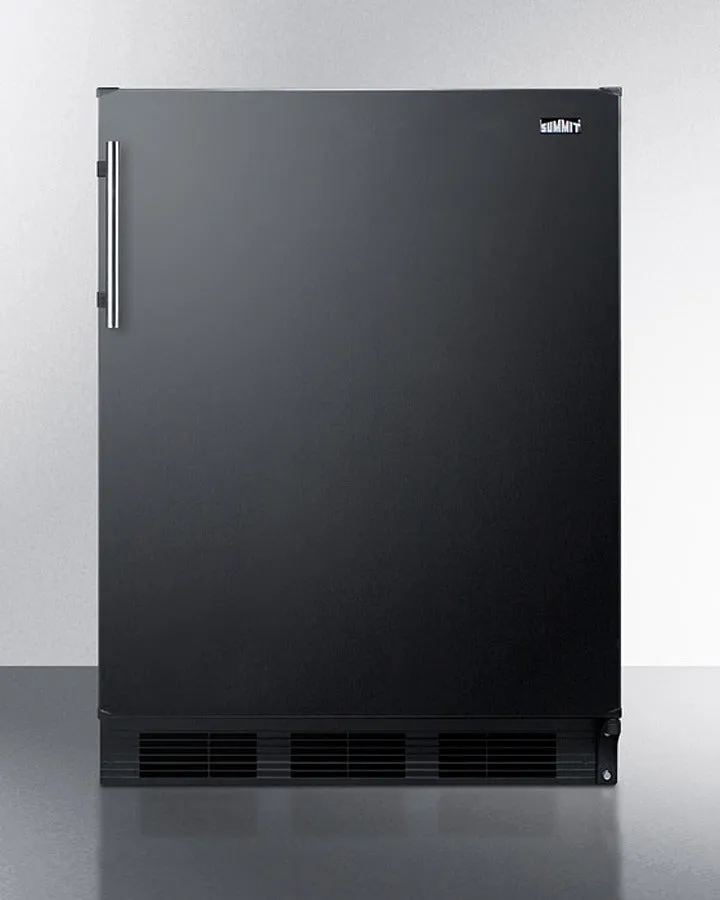 Summit 24" Wide Built-In Refrigerator-Freezer ADA Compliant - CT663BKBIADA
