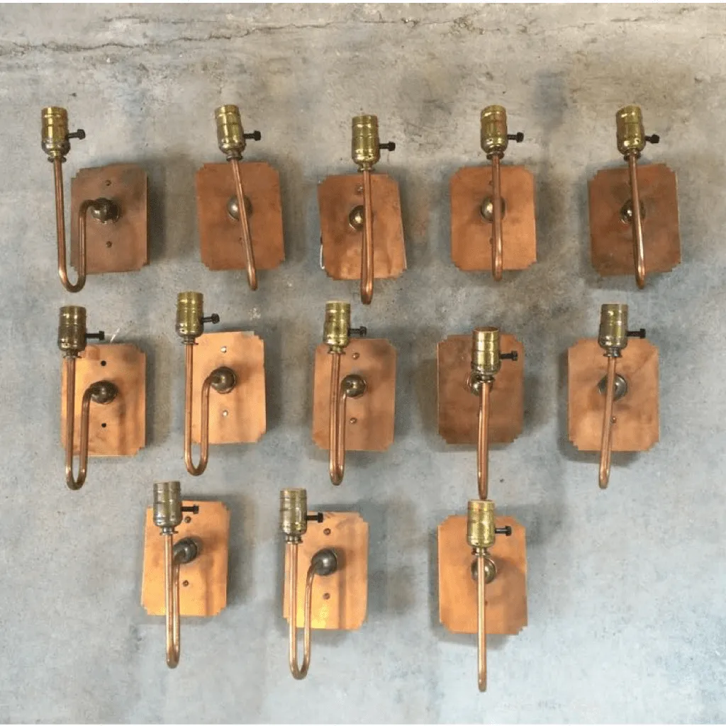 Super Stone Designs Copper Wall Sconce, Western Style