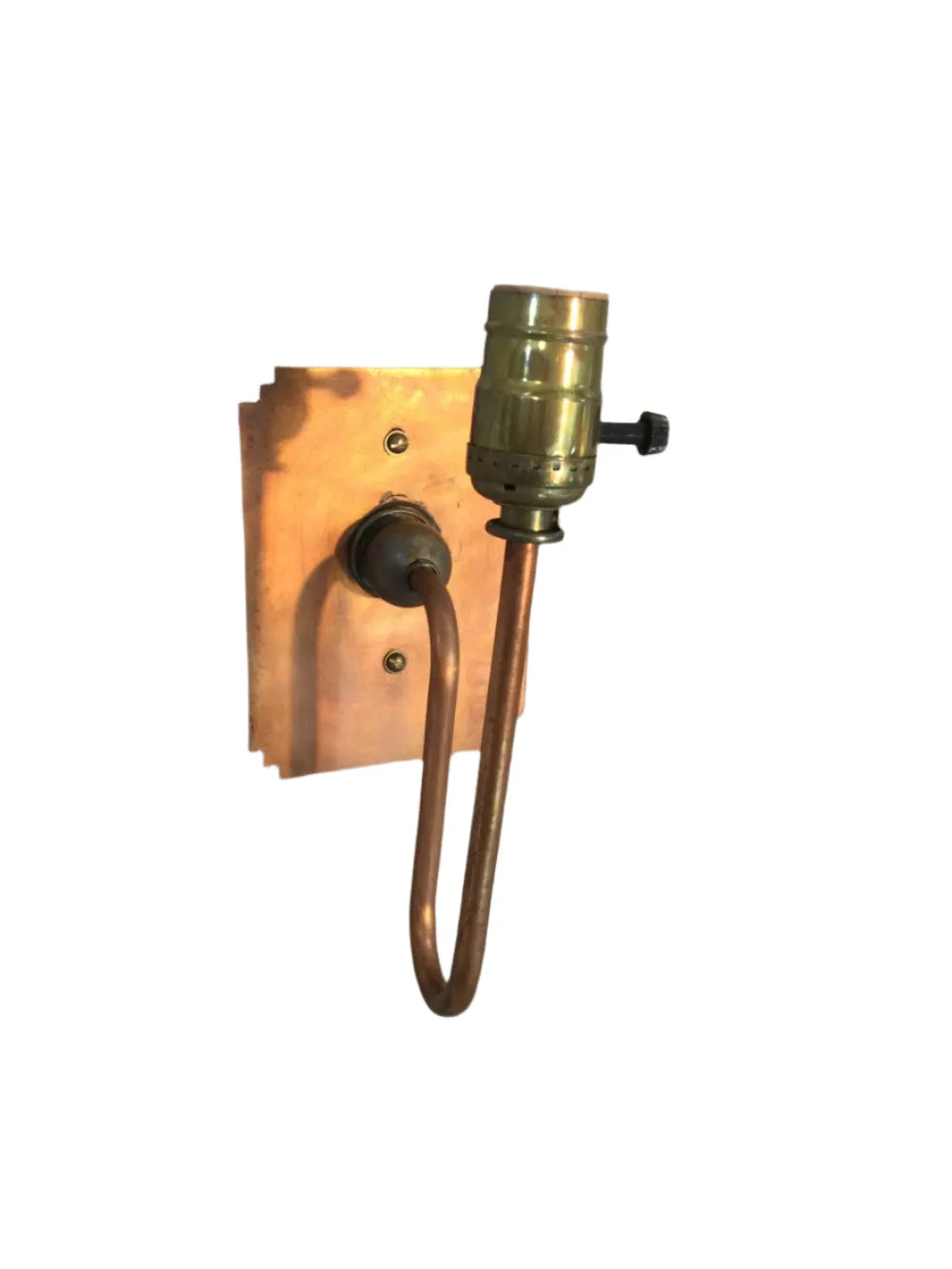 Super Stone Designs Copper Wall Sconce, Western Style