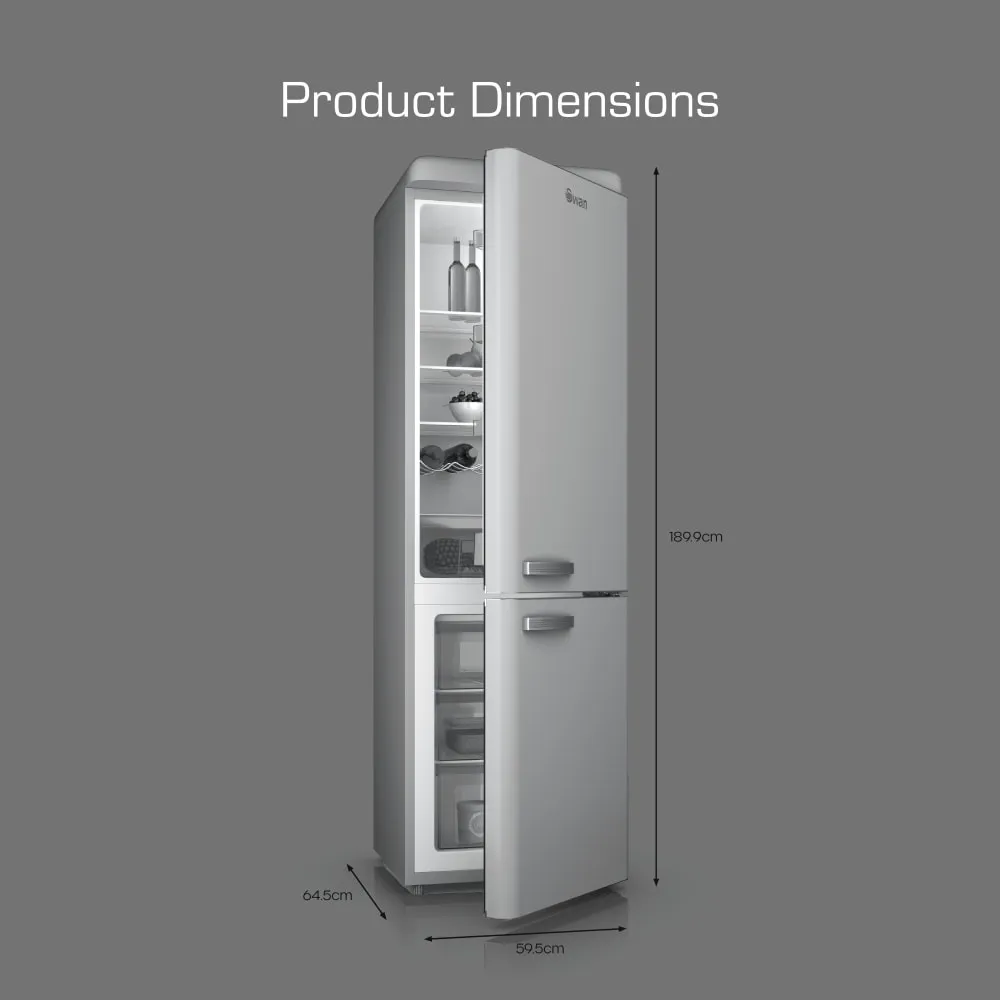 Swan Retro Fridge Freezer