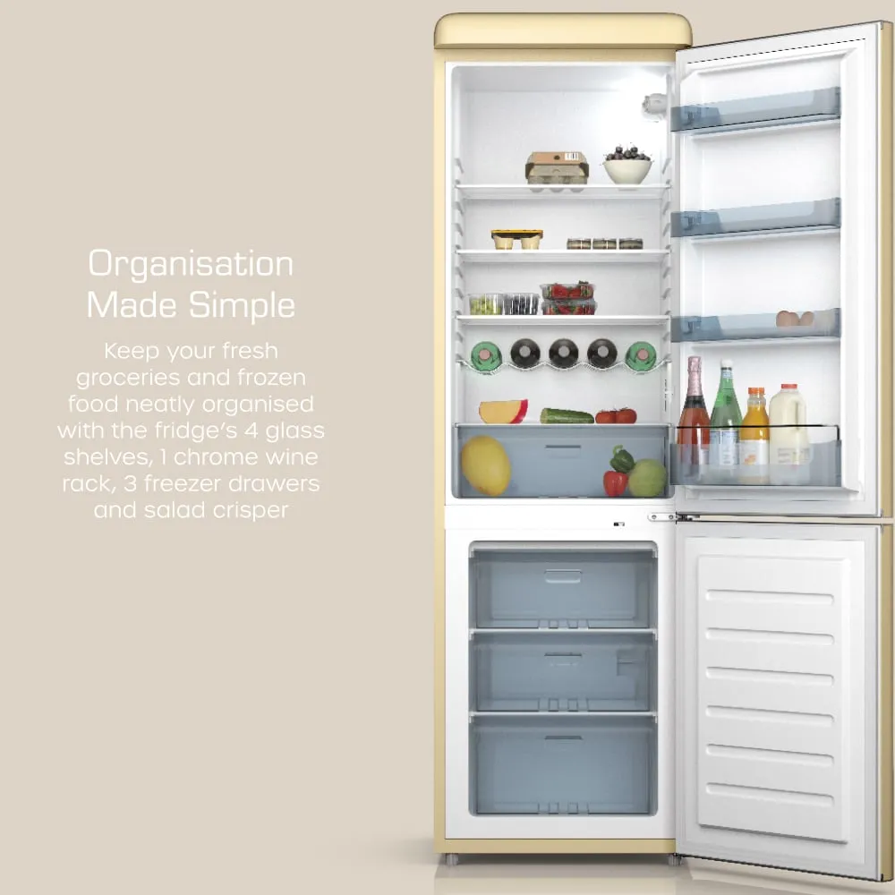 Swan Retro Fridge Freezer