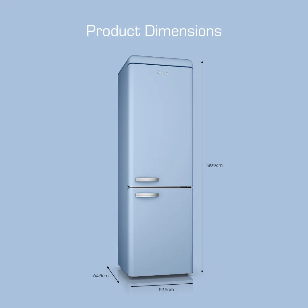 Swan Retro Fridge Freezer