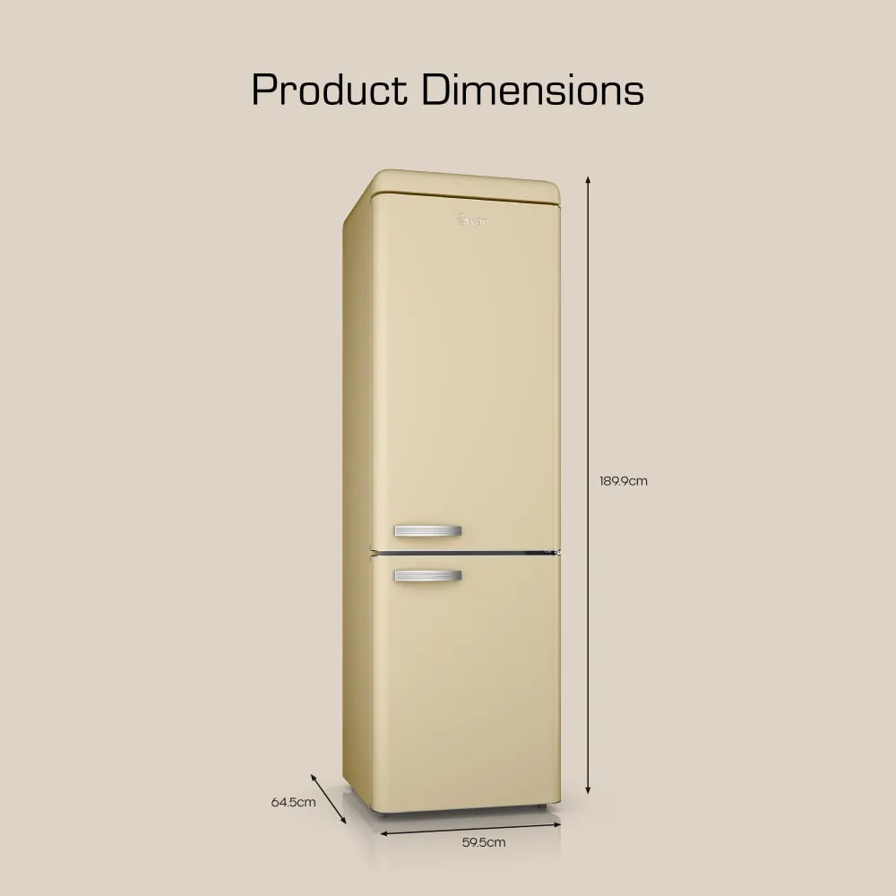 Swan Retro Fridge Freezer