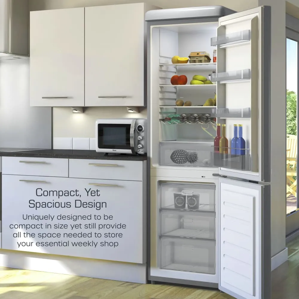 Swan Retro Fridge Freezer