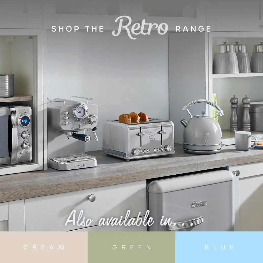Swan Retro Fridge Freezer