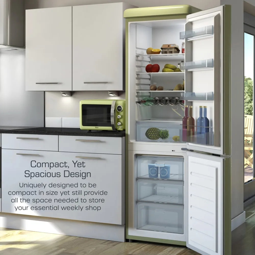 Swan Retro Fridge Freezer