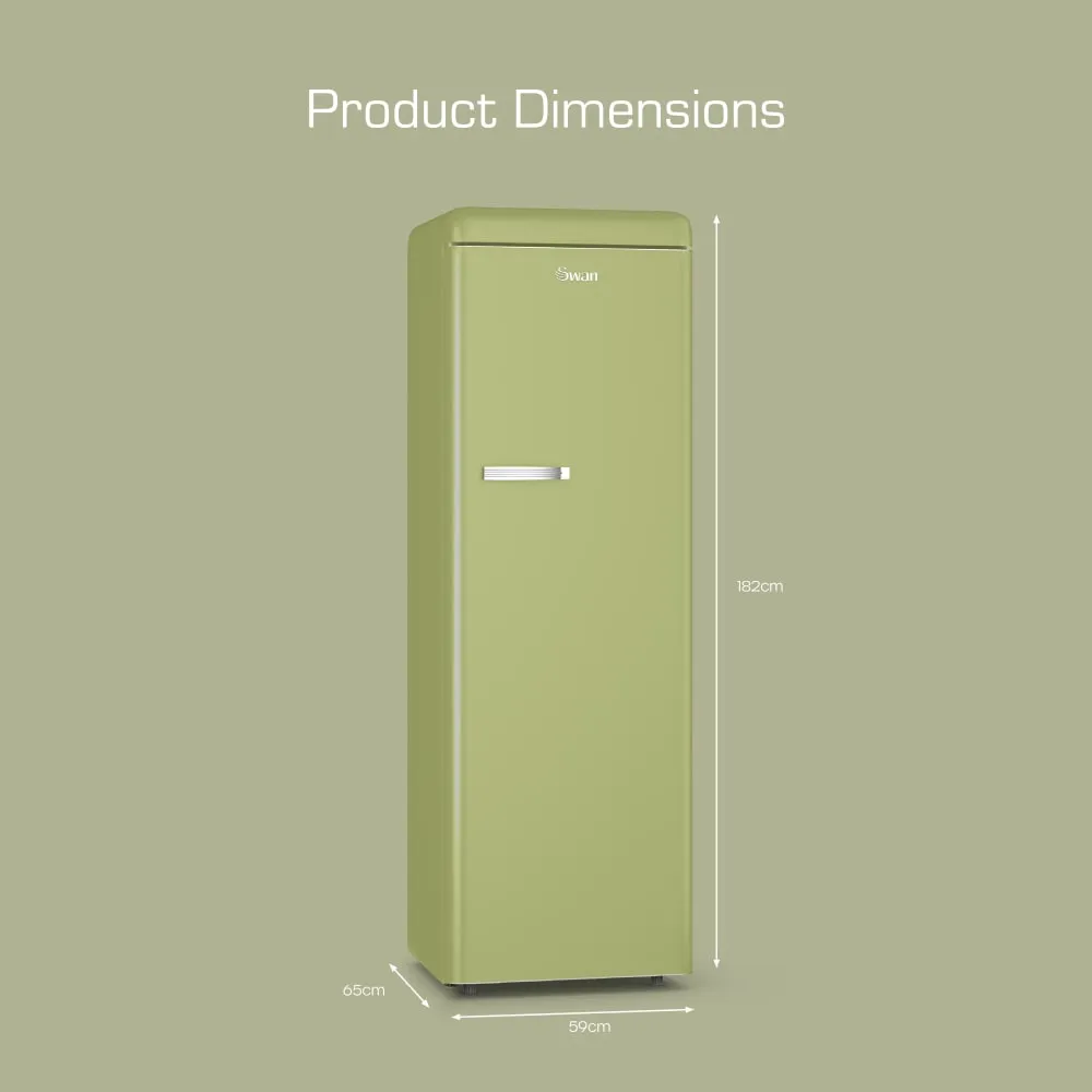 Swan Retro Tall Larder Fridge