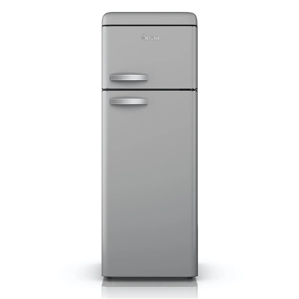 Swan Top Mounted Retro Fridge Freezer
