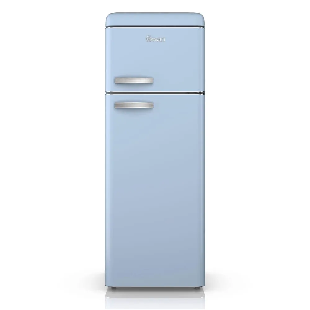 Swan Top Mounted Retro Fridge Freezer