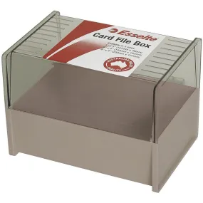 Sws Card File Box 102 X 152Mm Beige