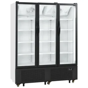 Tefcold Triple Glass Door Merchandiser Glass Door - FS1600H