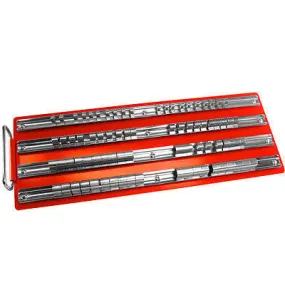 Tool Box Socket Tray Clip Holder Organizing Holding Rack Snap Rail Organizer