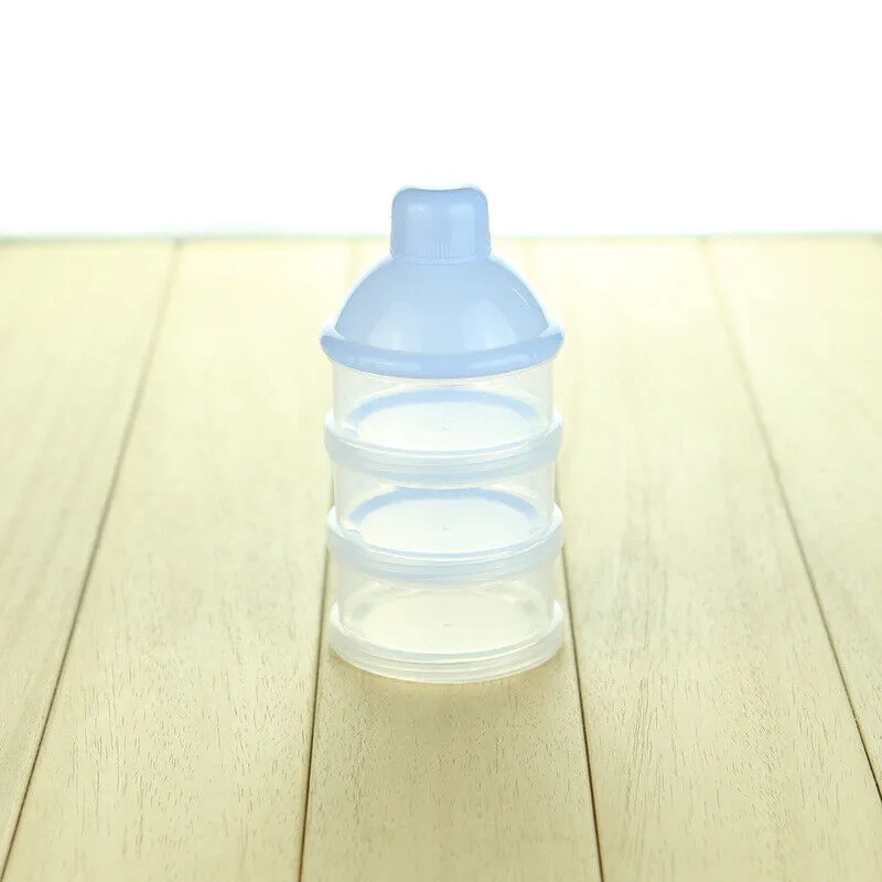 US 3-5 Layers Baby Milk Powder Formula Dispenser Stackable Storage Container Box