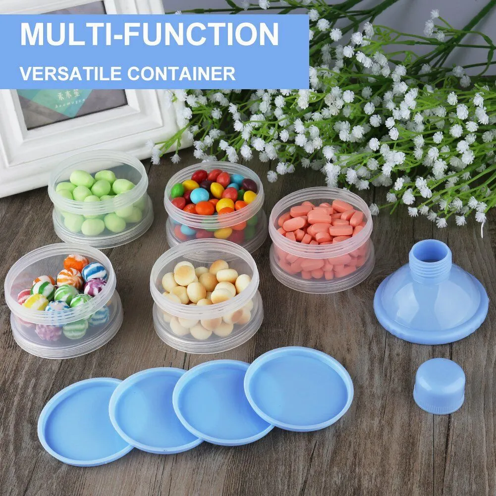 US 3-5 Layers Baby Milk Powder Formula Dispenser Stackable Storage Container Box