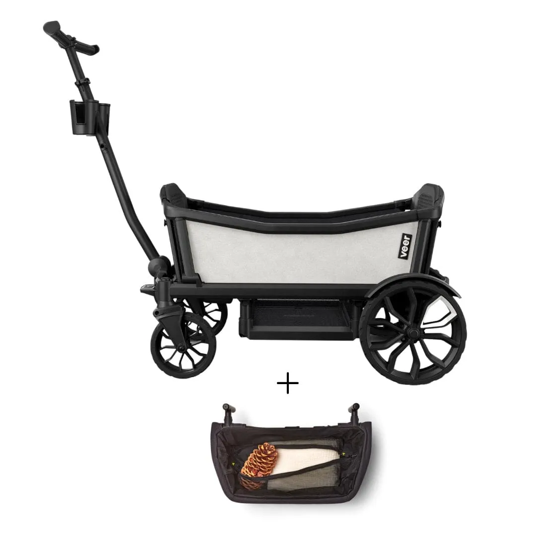 Veer Cruiser / Cruiser XL All-Terrain Wagon and Foldable Storage Basket Bundle