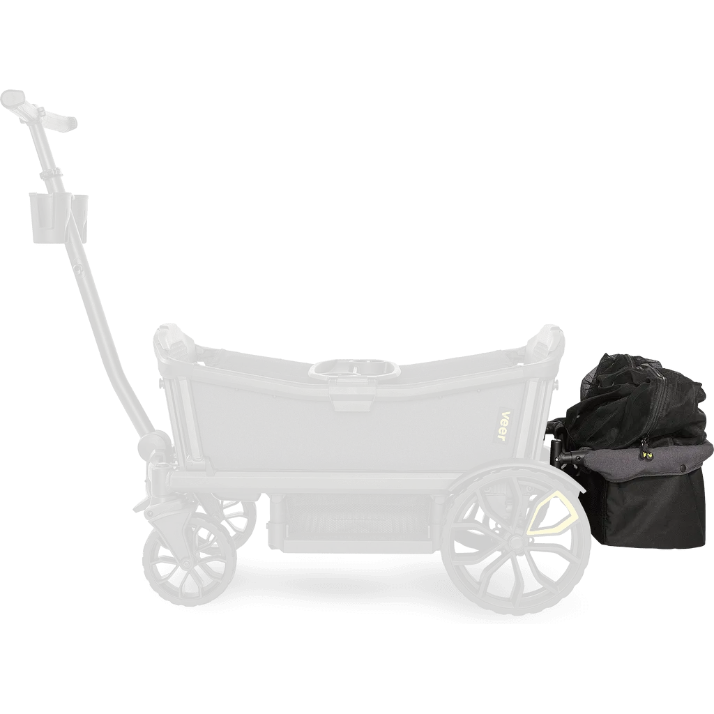 Veer Cruiser / Cruiser XL All-Terrain Wagon and Foldable Storage Basket Bundle