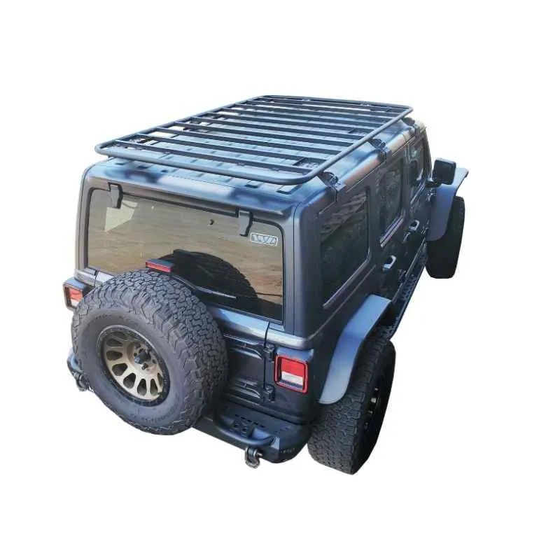 Warrior Products Jeep JLU Full Length Platform Roof Rack