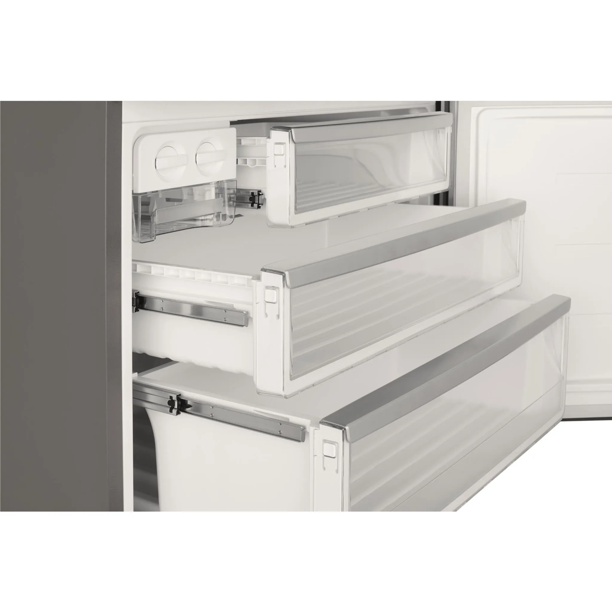 Westinghouse WBE5300BC-R 496L Bottom Mount Fridge (Dark Stainless Steel) [Right]