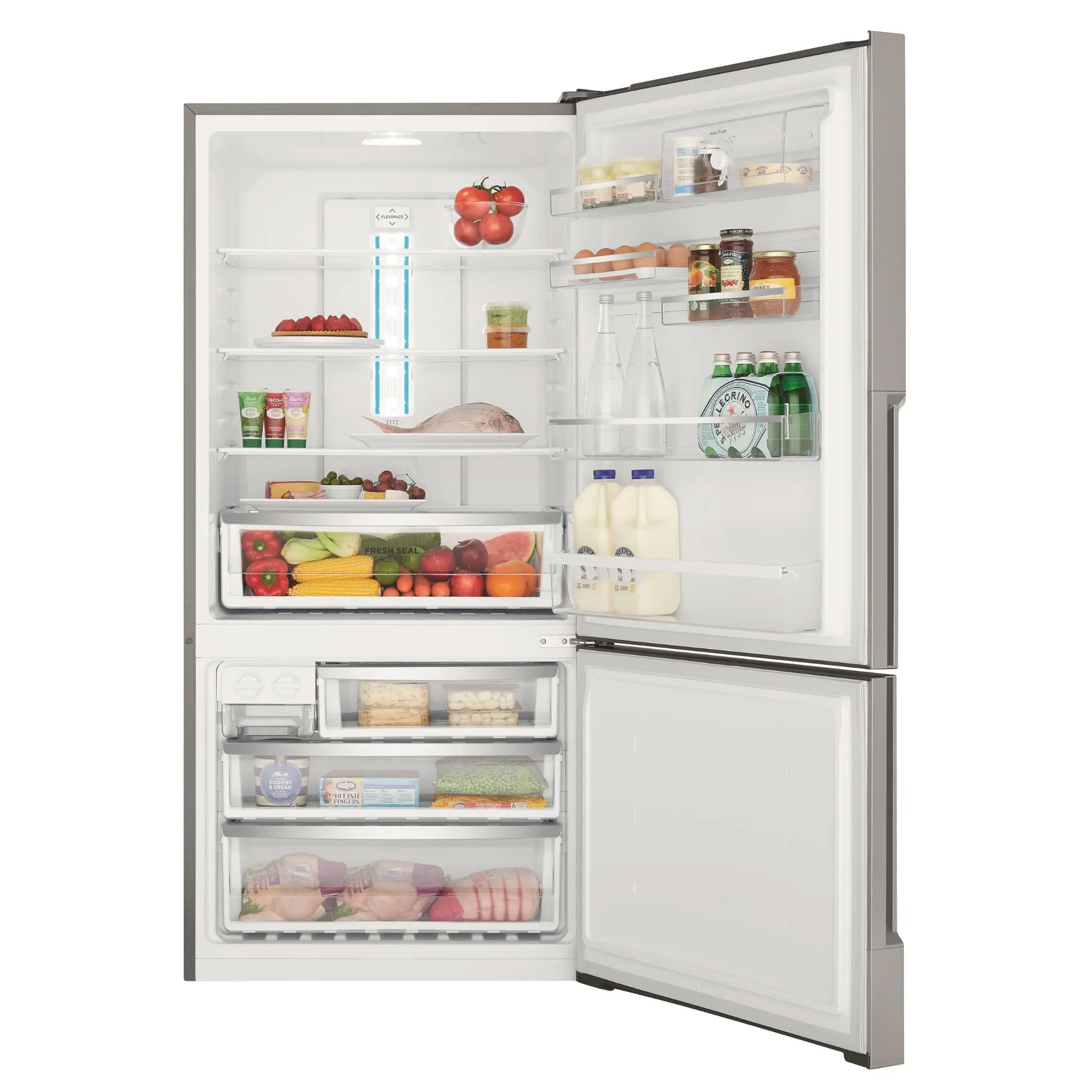 Westinghouse WBE5300SC-R 496L Bottom Mount Fridge (Stainless Steel) [Right]