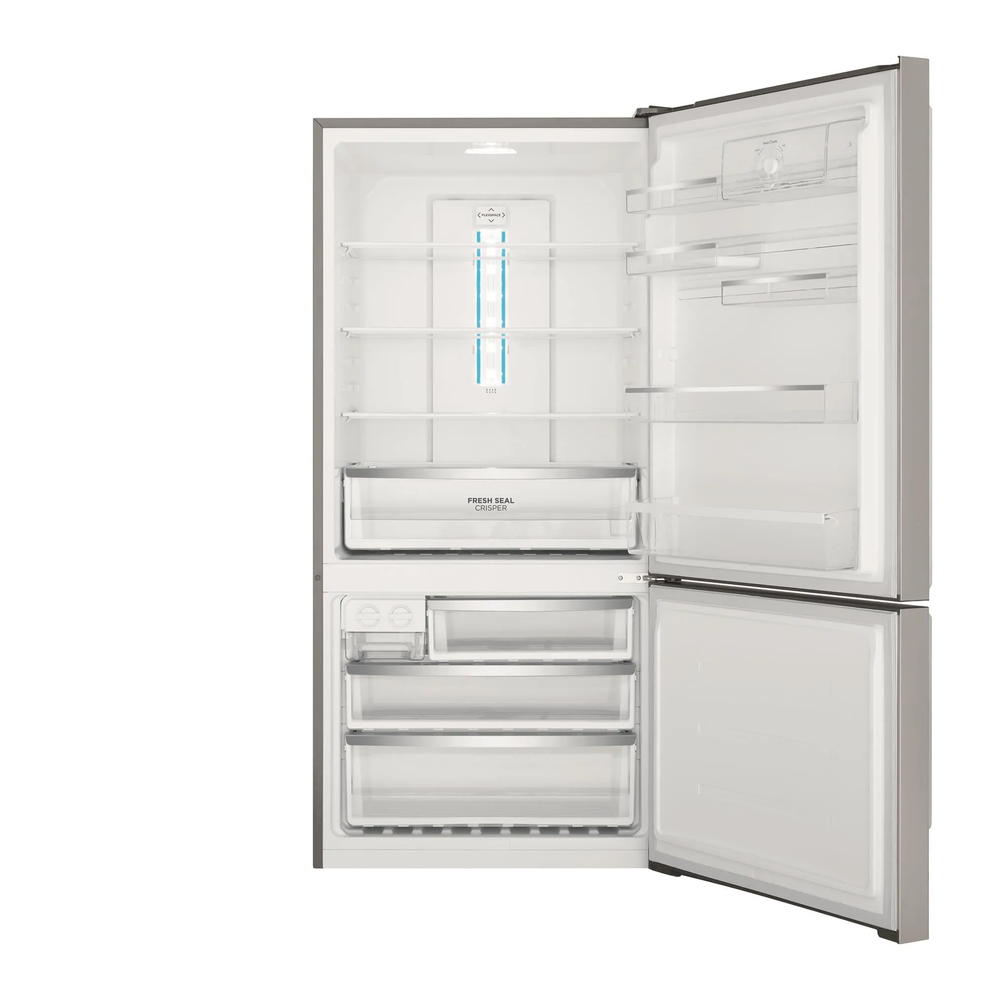 Westinghouse WBE5304SC-R 496L Bottom Mount Fridge (Stainless Steel) [Right]