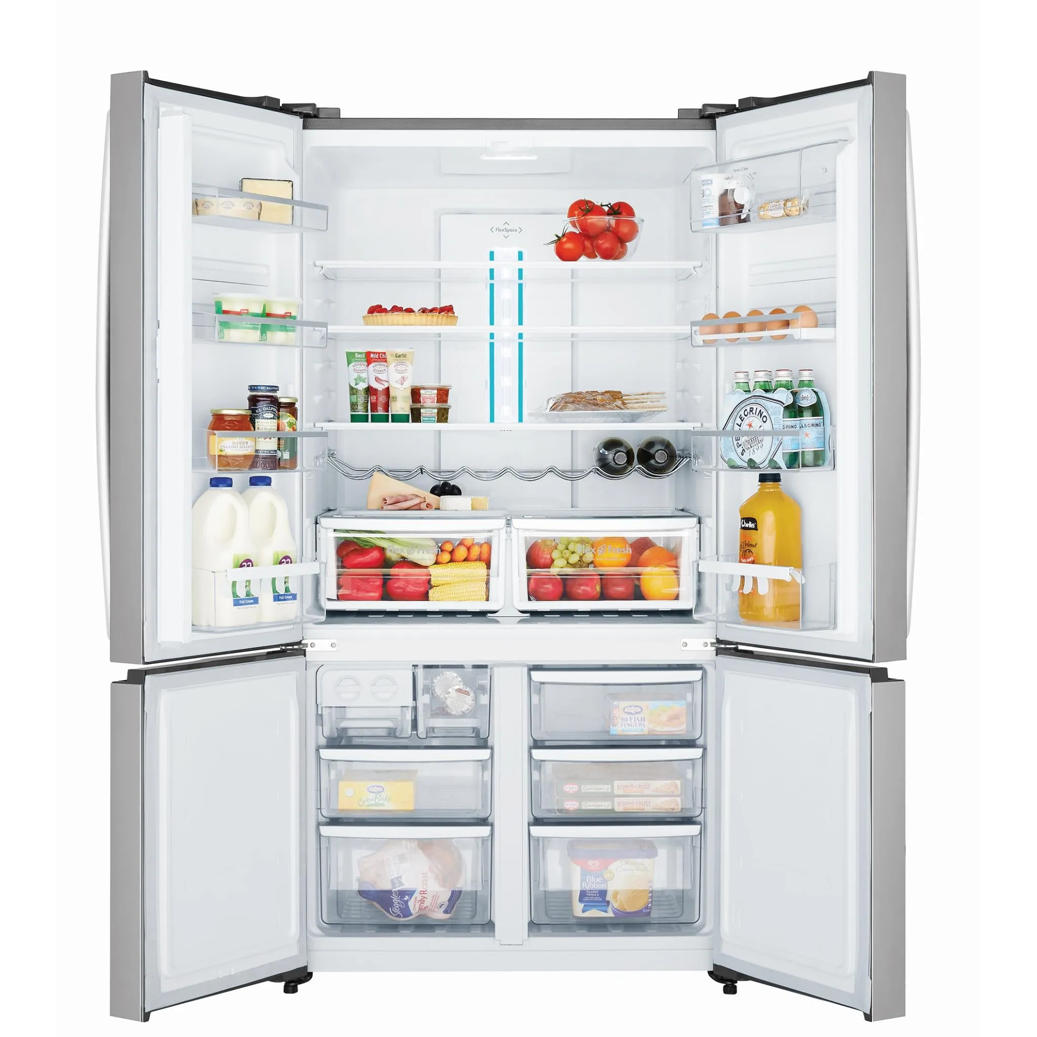 Westinghouse WQE6000SB 541L French Door Fridge (Stainless Steel)