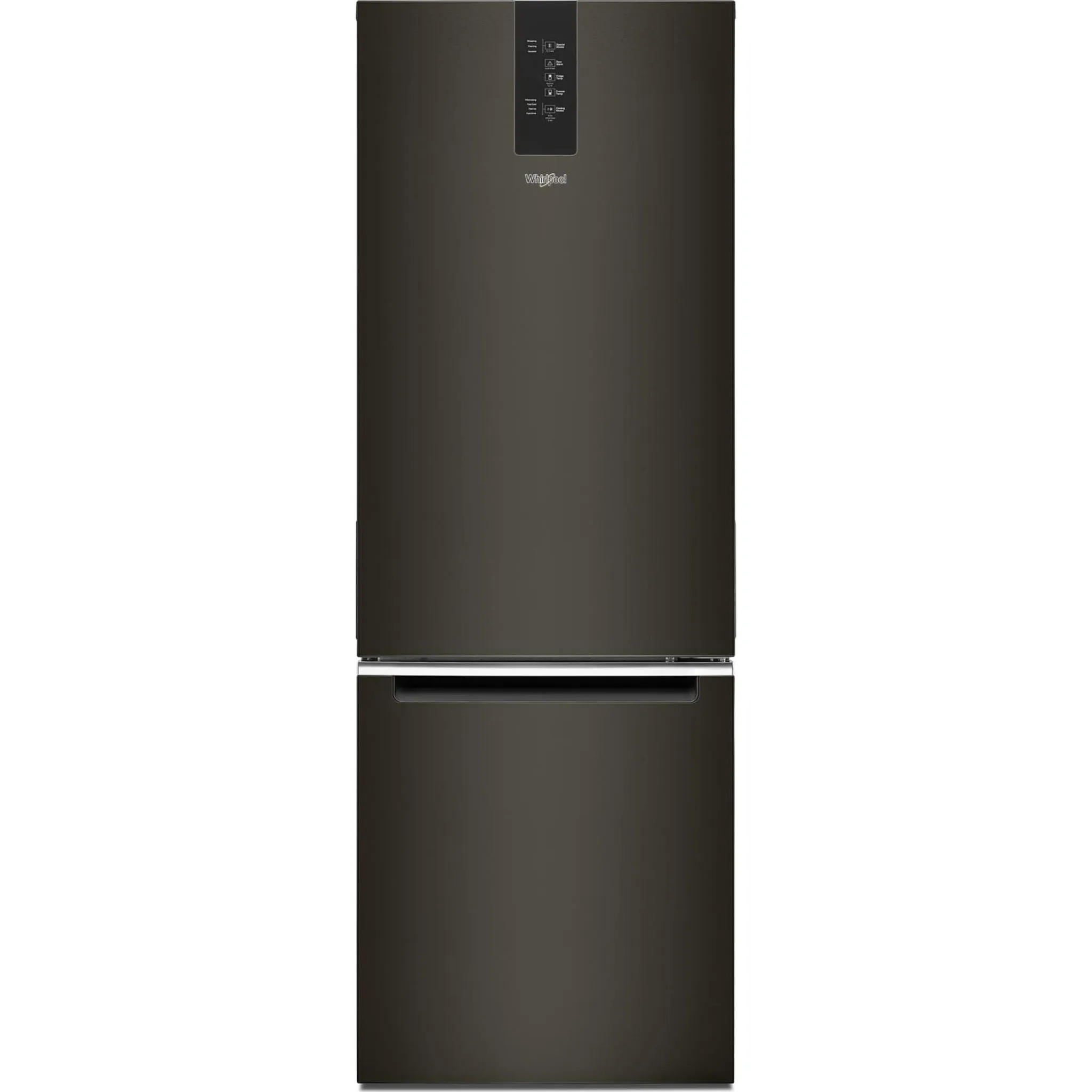 Whirlpool Bottom Mount Fridge (WRB543CMJV) - Black Stainless Finish