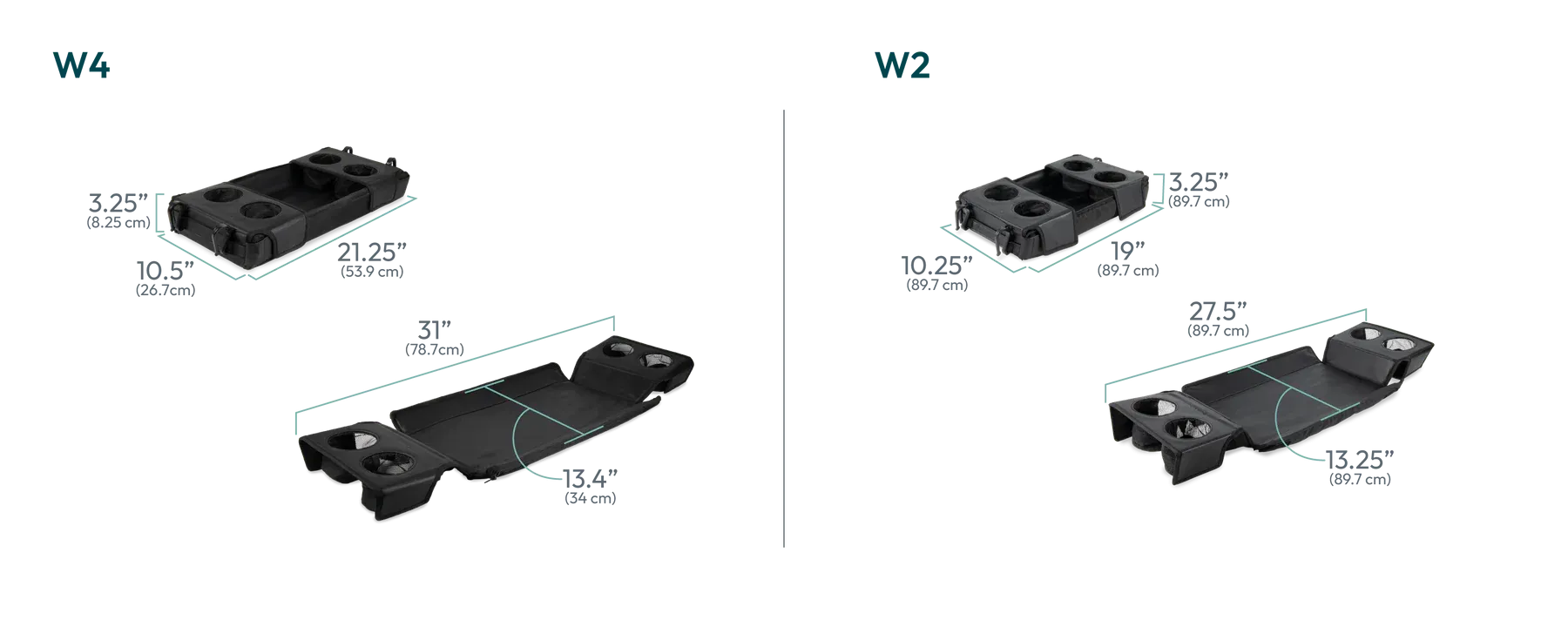 Wonderfold Flex Snack Tray | W-Series